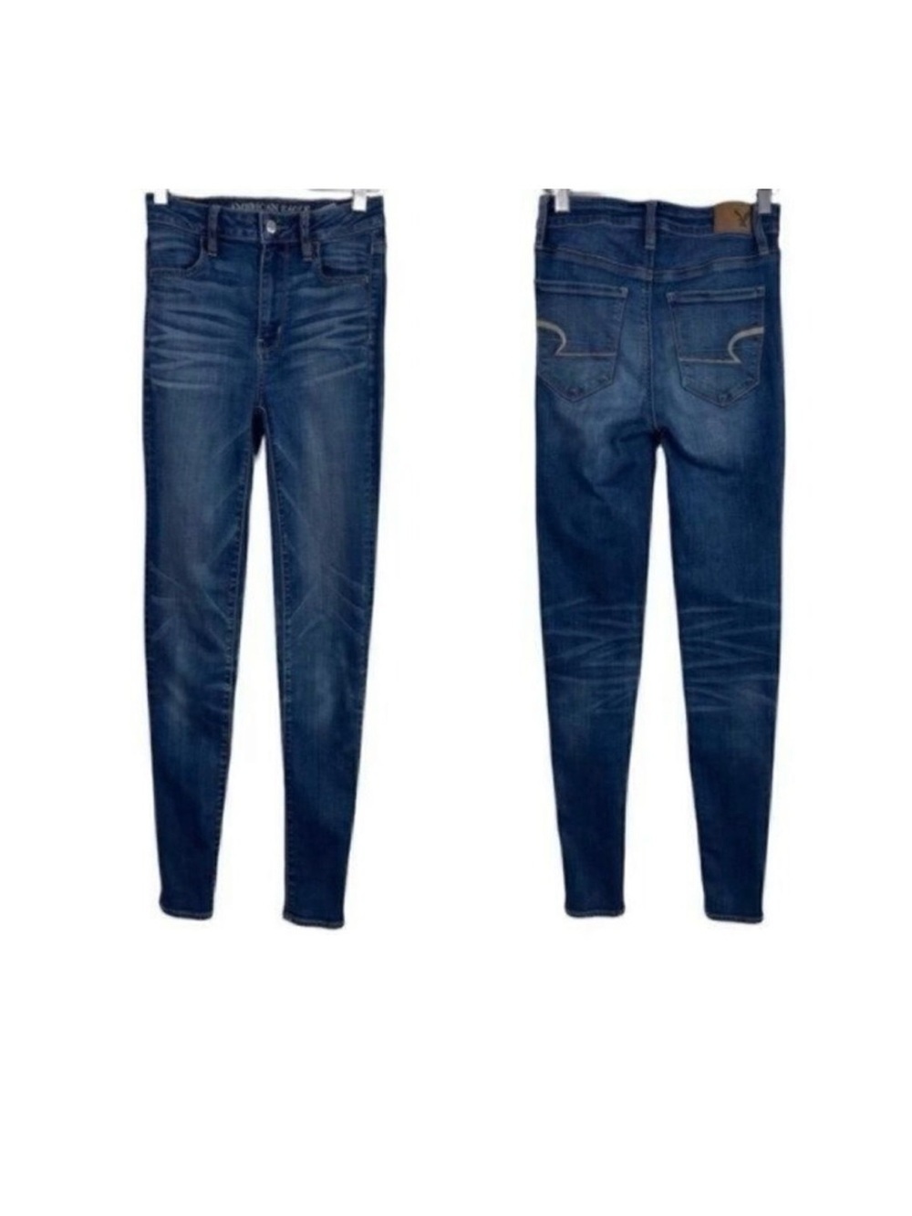 American Eagle Outfitters AEO Super Stretch Super Hi-Rise Jeggings Jeans Size 0